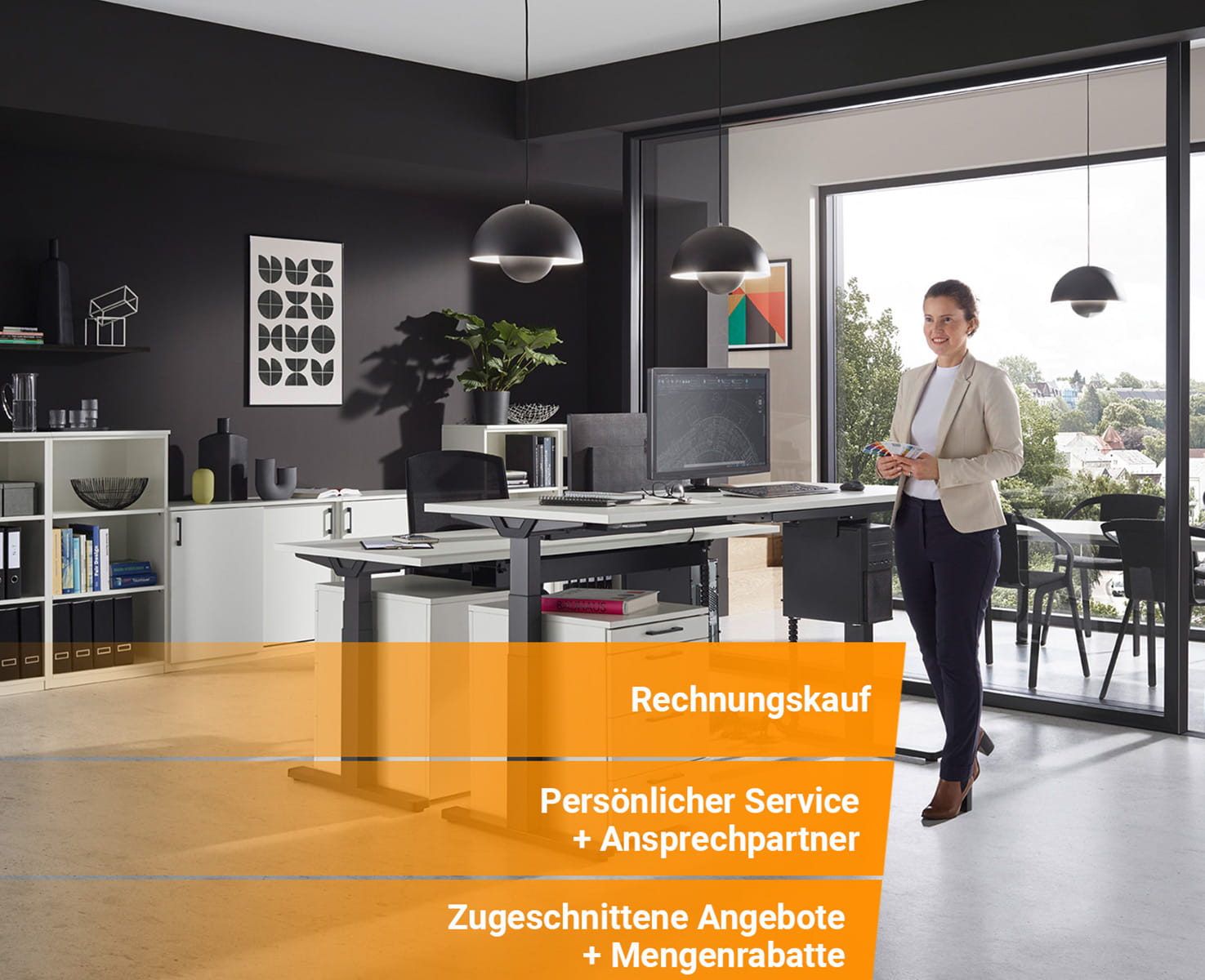 Slider für die Mobile Seite für B2B Kunden