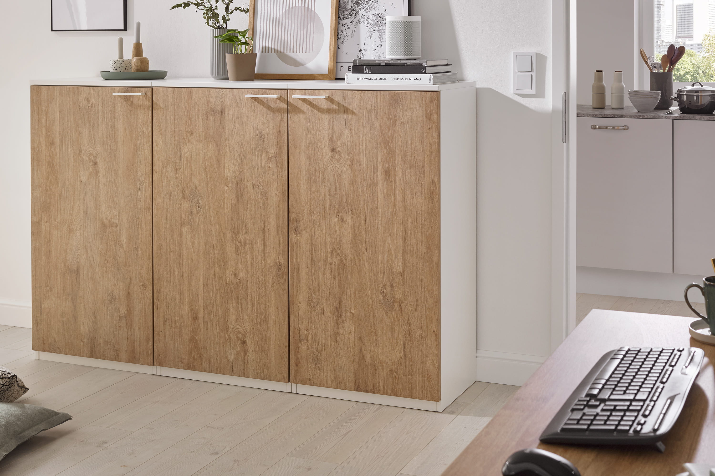 be.smart – kast 60 cm links – 2 planken be.smart – kast 60 cm links – 2 planken