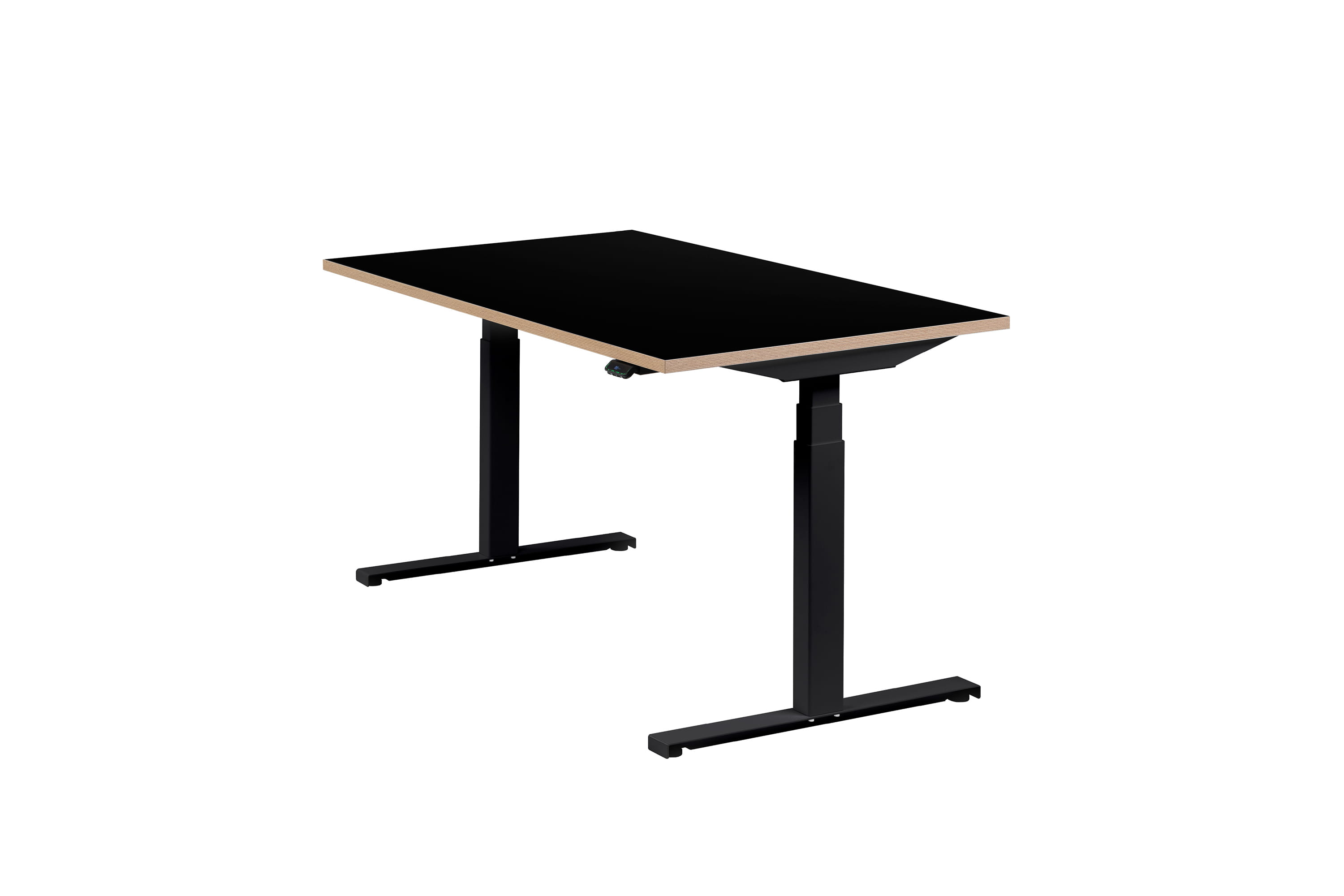 Easydesk mit Tischplatte Melaminharz beschichtet - Multiplexkante