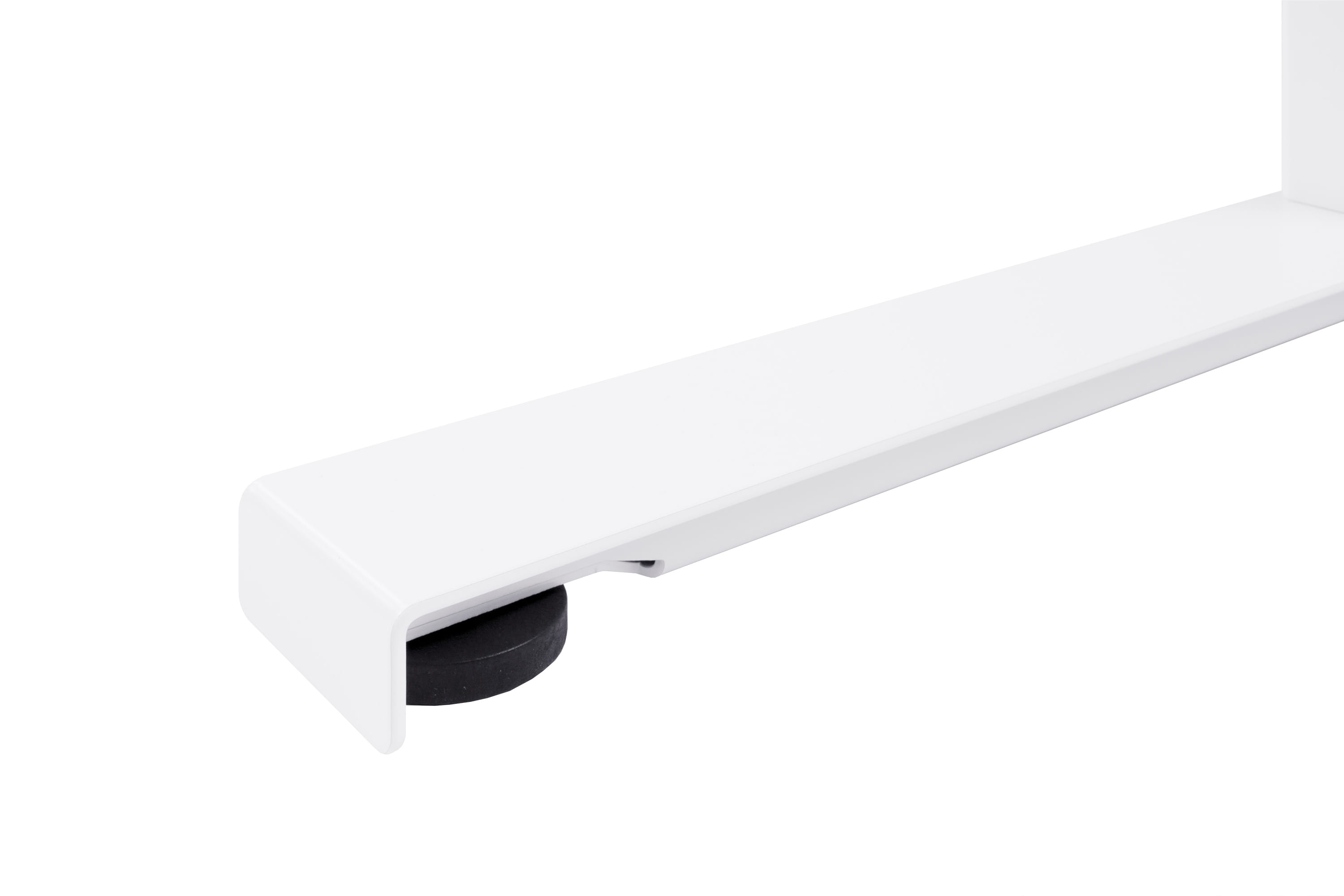 bild07_easydesk_weiss_detail_3000x2000 Easydesk avec plateau en mélaminé - chants en multiplex