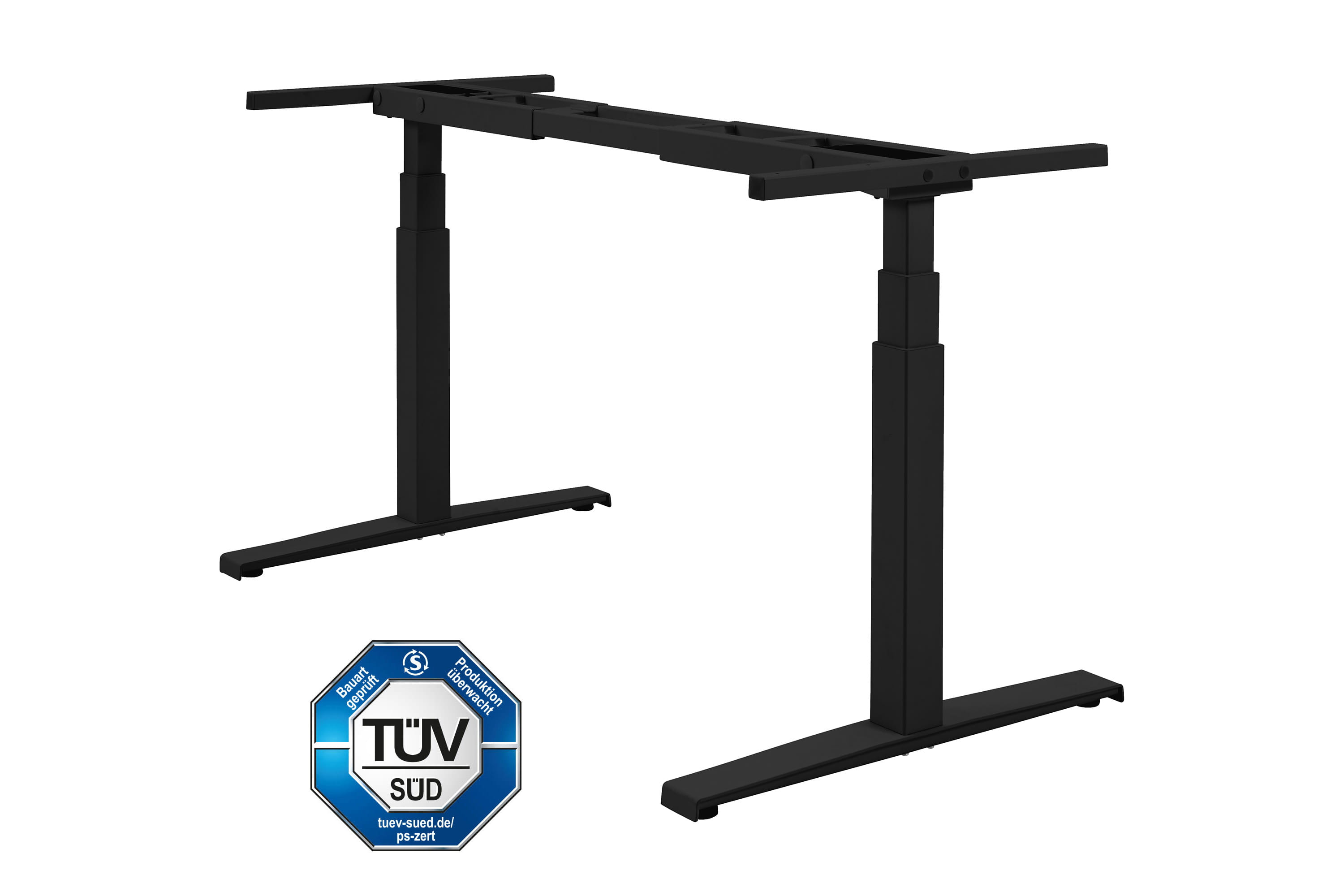 bild01_basic_line_schwarz-TUEV_3000x2000 Basic Line  with melamine coated table top