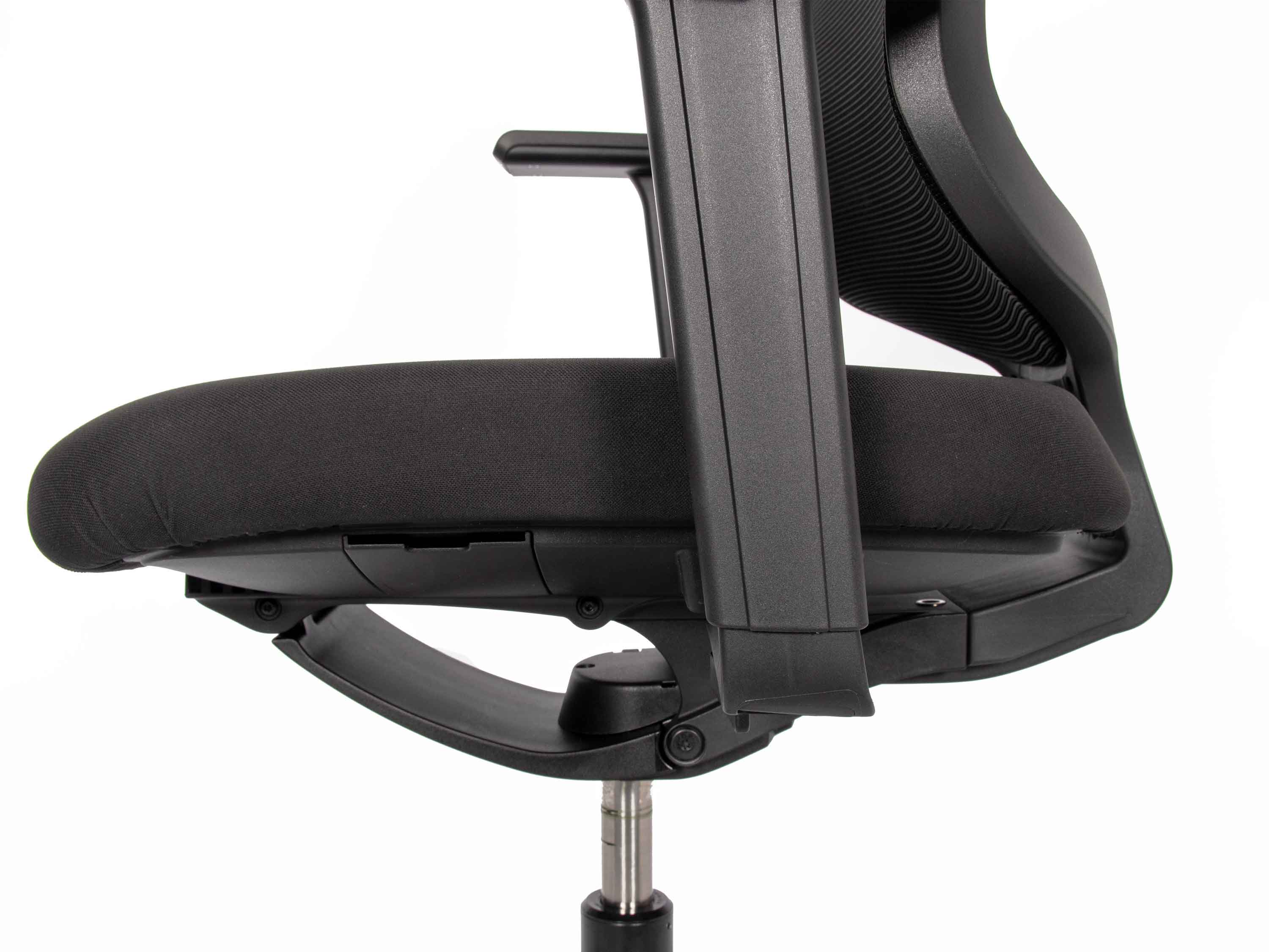 Buerostuhl Detailaufnahme Seitenansicht