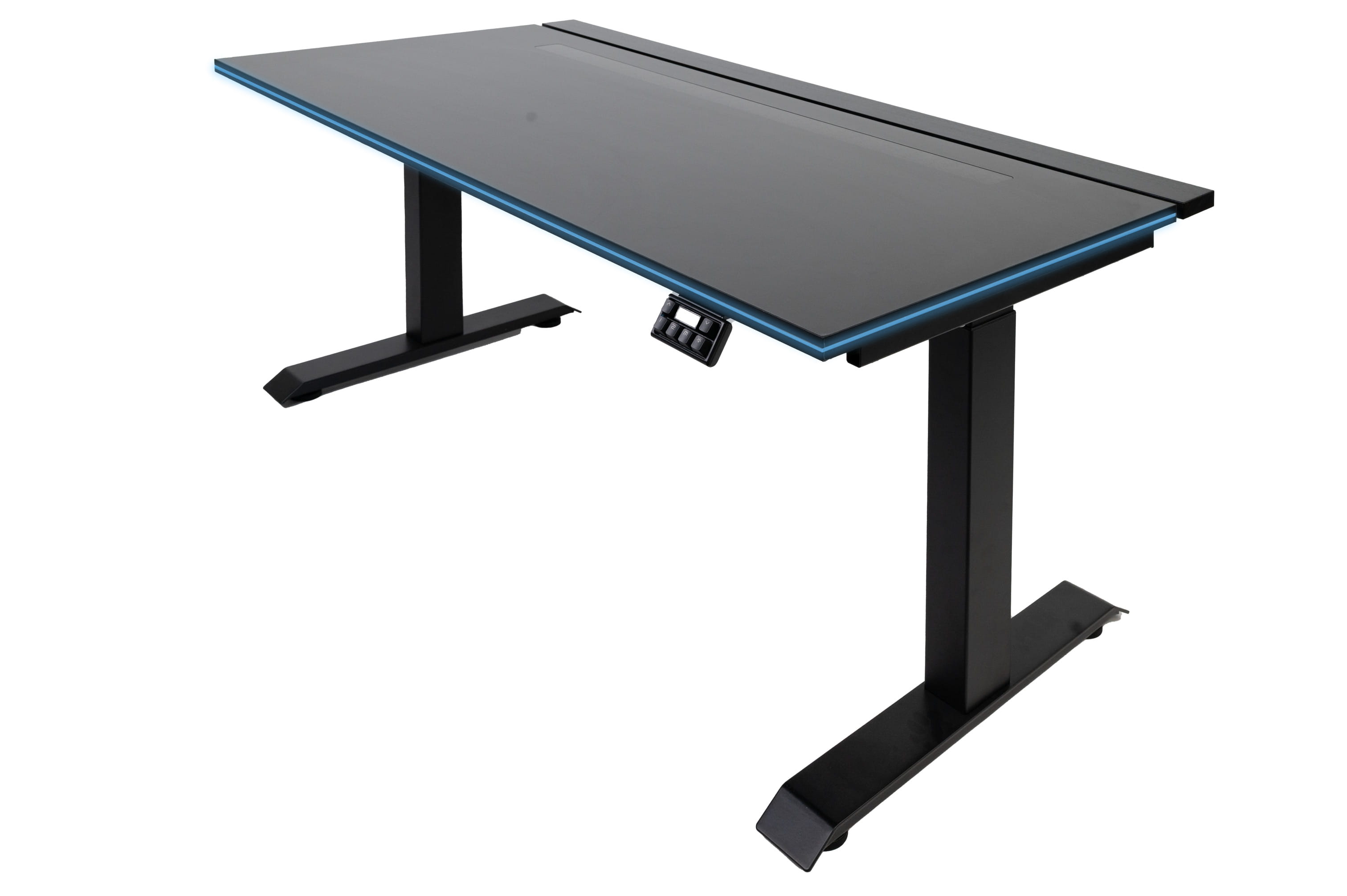 Gamingtisch Titelbild schwarz mit RGB