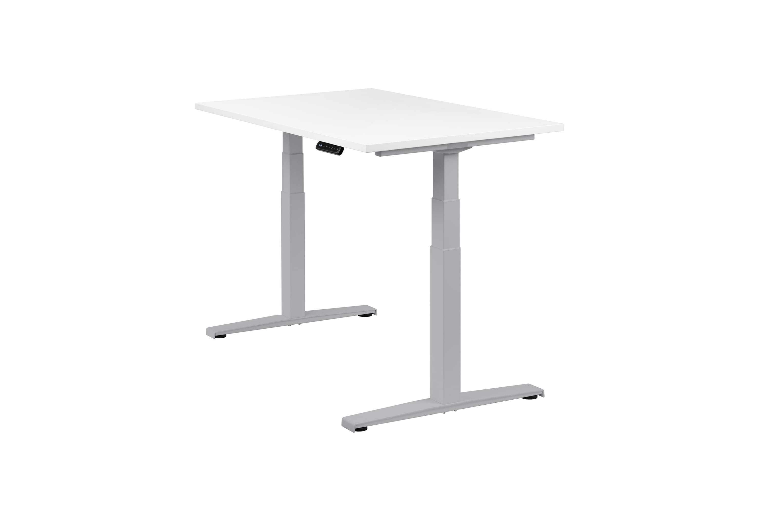 BL_Kombi_120_weiss-Melamin_silber_02_3000x2000 Basic Line mit Tischplatte Melaminharz beschichtet