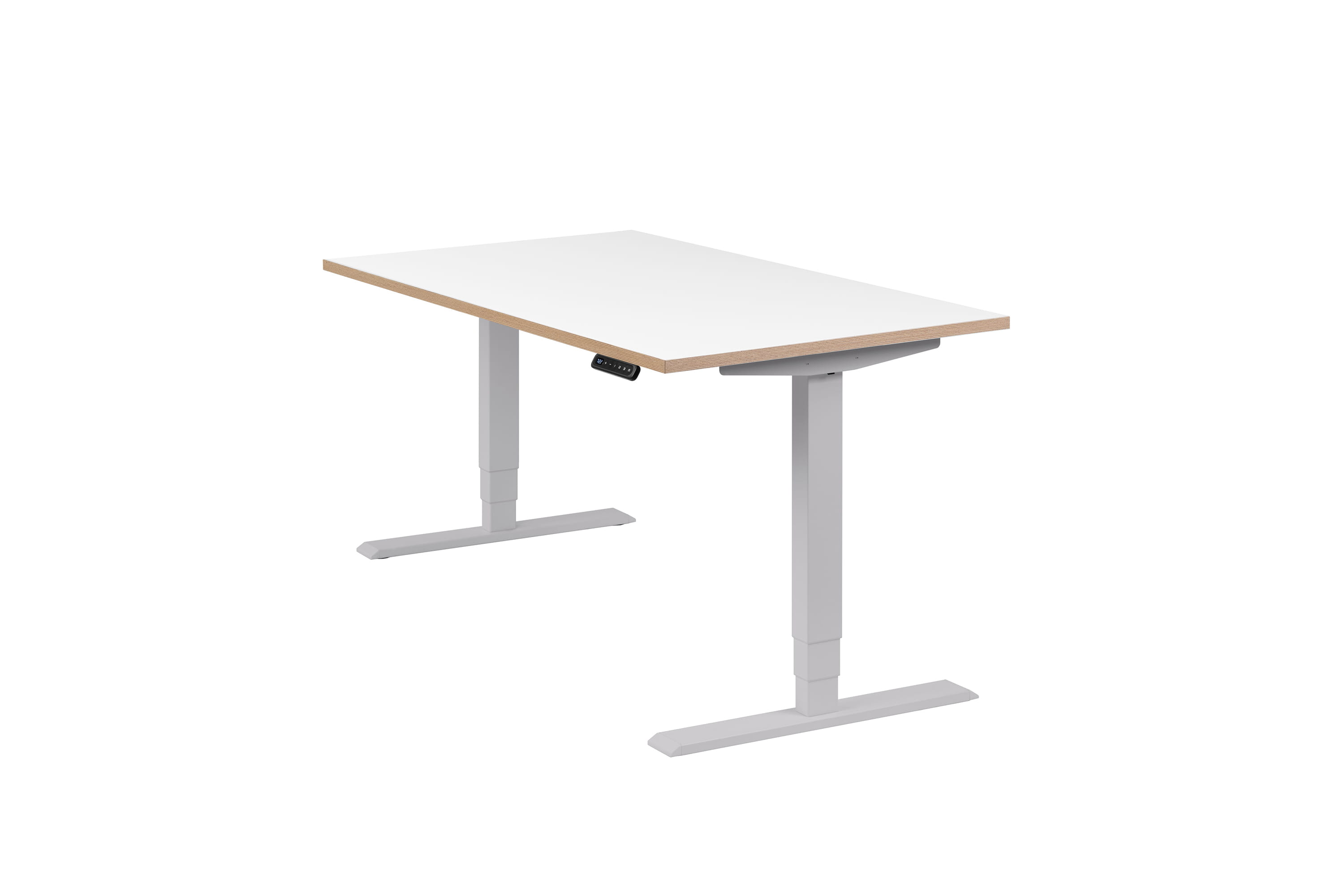 Homedesk mit Tischplatte Melaminharz beschichtet - Multiplexkante