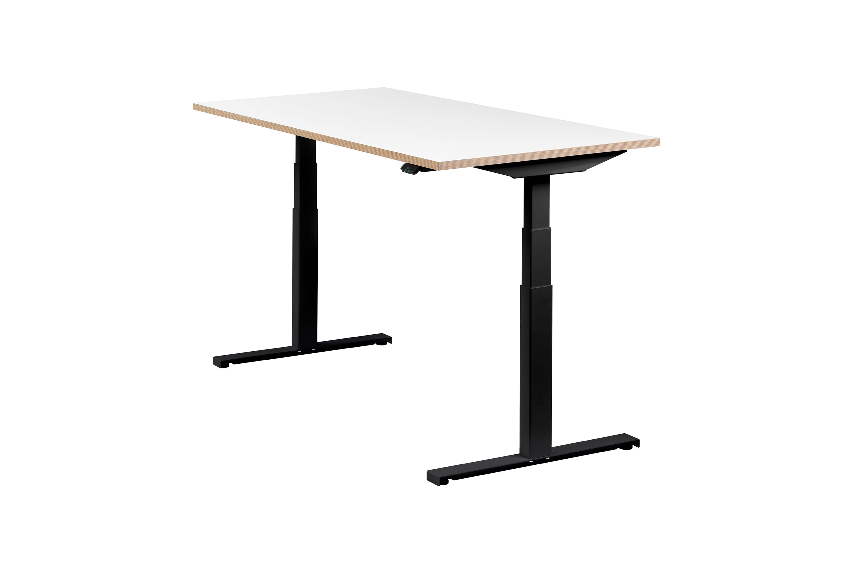 Easydesk mit Tischplatte Melaminharz beschichtet - Multiplexkante