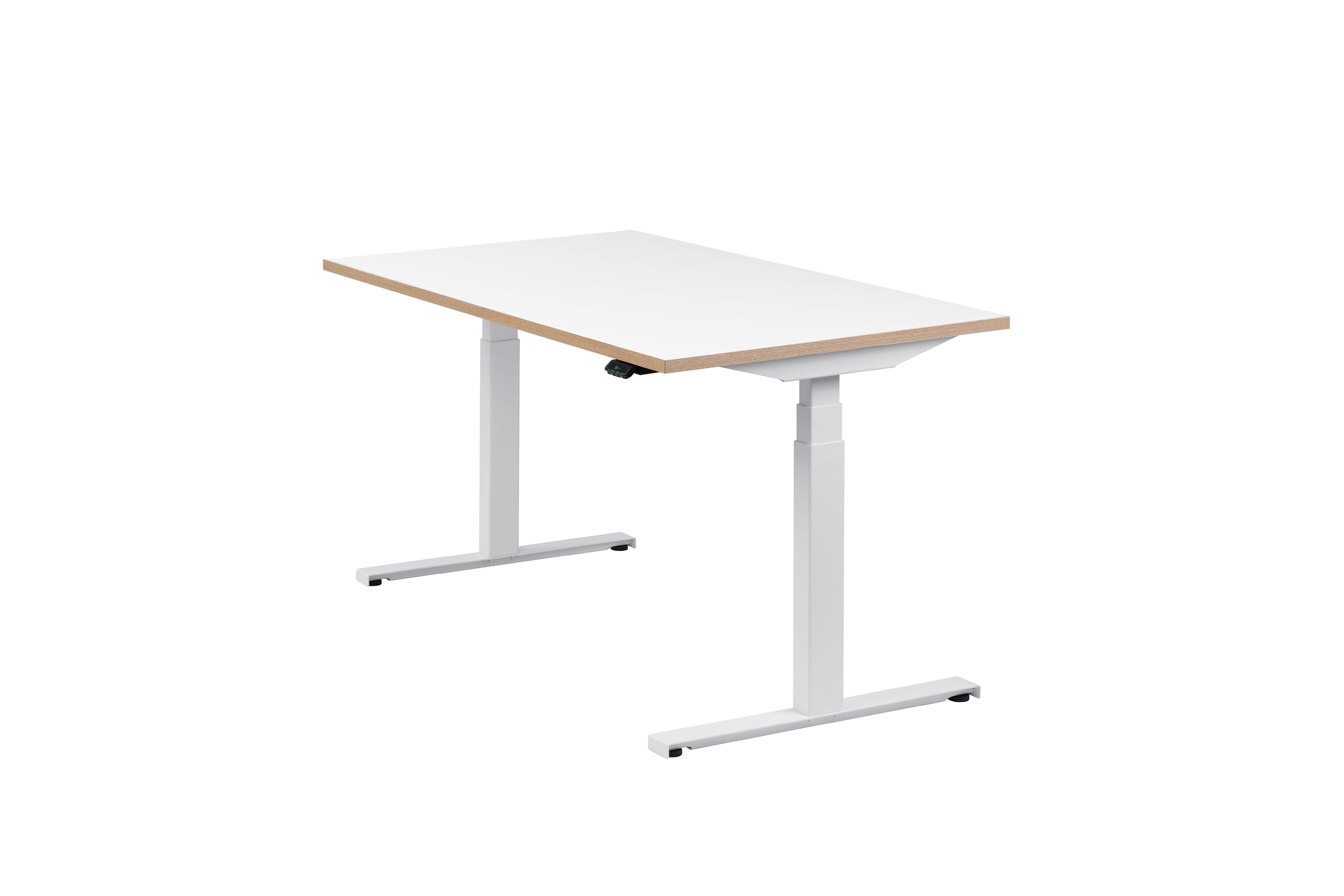 Easydesk mit Tischplatte Melaminharz beschichtet - Multiplexkante