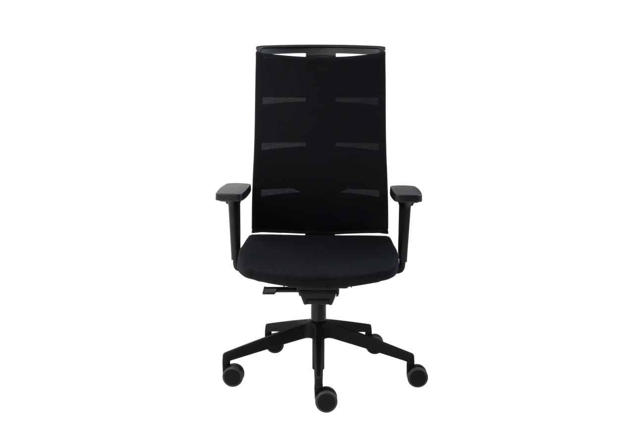 AGILIS MATRIX 1.12 / ergonomic office swivel chair / Black