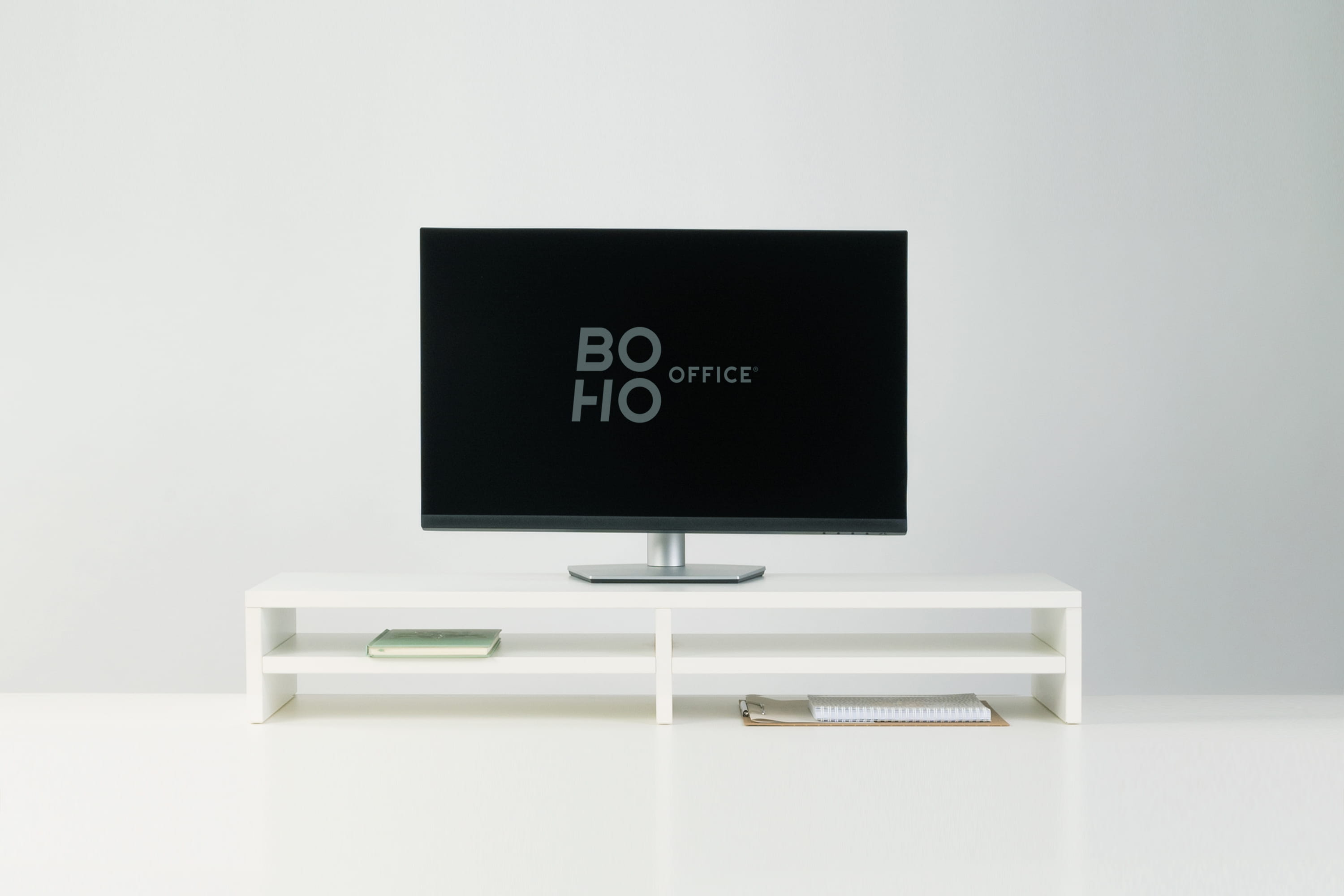 Schreibtisch Monitoraufsatz für ergonomisches Arbeiten - boho office®