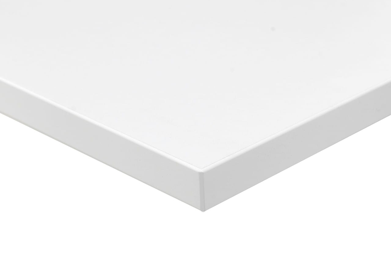 Schreibtischplatte, lichtgrau 140 x 80 cm – Melamin Tischplatte