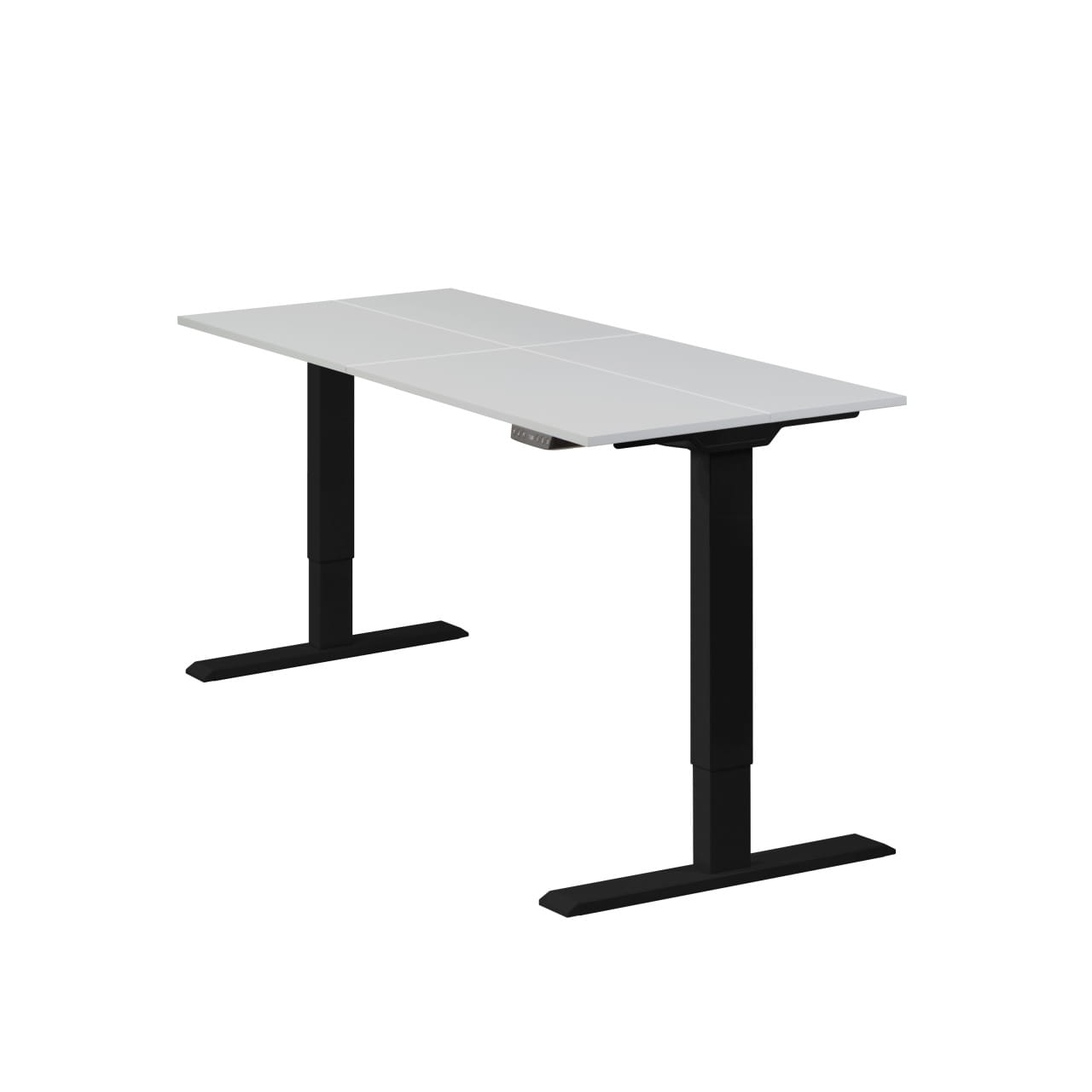 Homedesk Eco – electric height adjustable desk – Melamine surface